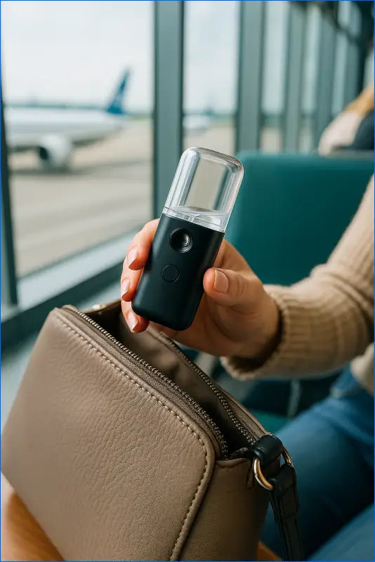 Nano Facial Hydrator Sprayer - Portable Rechargeable Humidifier and Face Steamer for Home and Travel Use, Ideal for Women's Skincare Routine - EgoGadgets