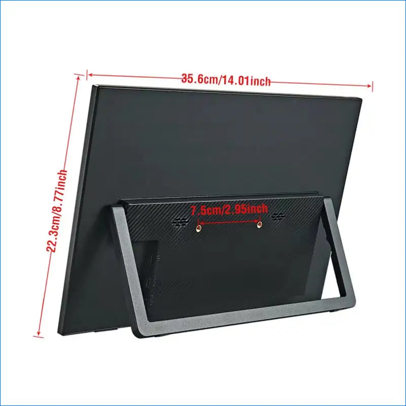 15.6-Inch Portable Touchscreen Monitor - 1080P HDR, 16:9 Aspect Ratio, Low Blue Light for Xbox, PS4/5, Nintendo Switch, Smartphones, and Laptop Extension - EgoGadgets