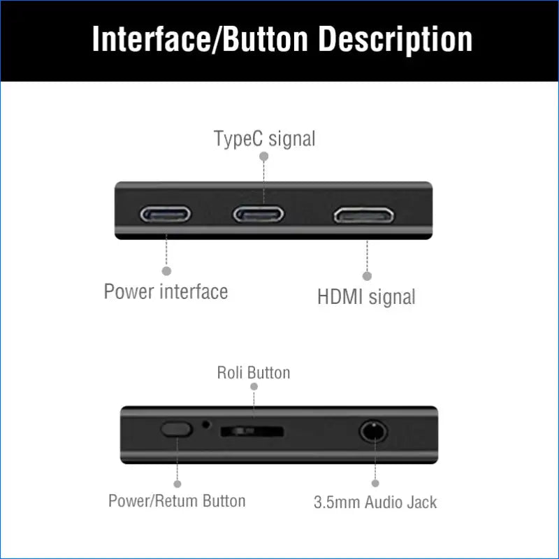 15.6-Inch Portable Touchscreen Monitor - 1080P HDR, 16:9 Aspect Ratio, Low Blue Light for Xbox, PS4/5, Nintendo Switch, Smartphones, and Laptop Extension - EgoGadgets