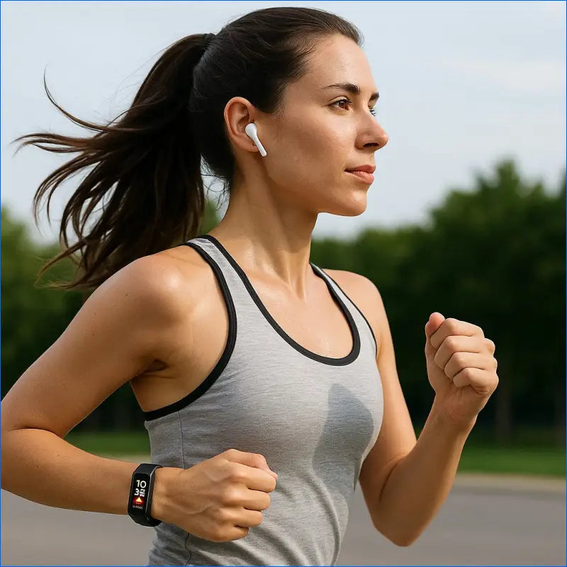 1.1 Inch Amoled Smart Watch Smartwatch Band Women Heart Rate Monitoring Waterproof Men Smart Bracelet Sport Fitness Tracker - EgoGadgets