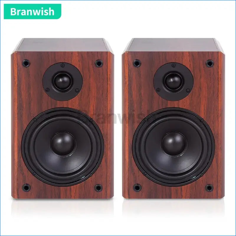 100W 5.25 Inch High-Power Passive Bookshelf Speaker - Desktop and Wall-Mounted Hi-Fi Surround Sound Monitor - EgoGadgets