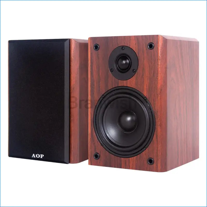 100W 5.25 Inch High-Power Passive Bookshelf Speaker - Desktop and Wall-Mounted Hi-Fi Surround Sound Monitor - EgoGadgets